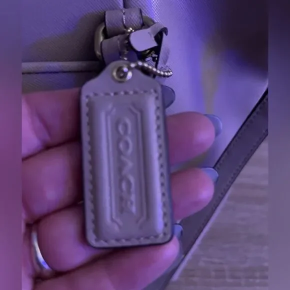 EUC COACH Beautiful leather tote/crossbody coach bag - Picture 9 of 11